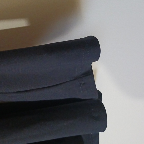 Sympli Black Shawl Collar Stretch Jersey Knit Cardigan, Size 8 - Picture 5 of 7